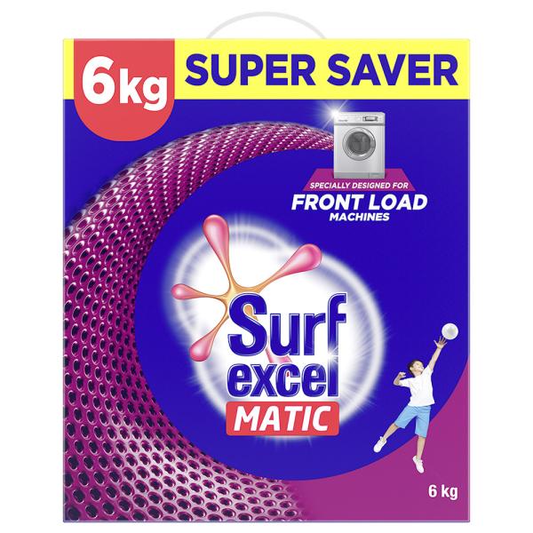 Surf Excel Matic Detergant Powder Front Load 4kg + 2kg